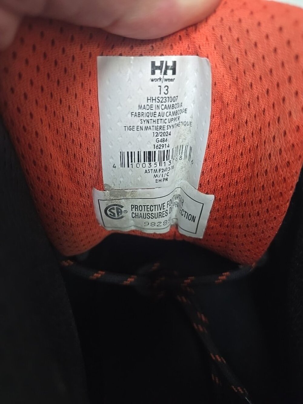 Helly Hansen Men's HHS231007 Aluminum Toe Composite Plate Mid Cut Hiker 13M - Picture 4 of 7